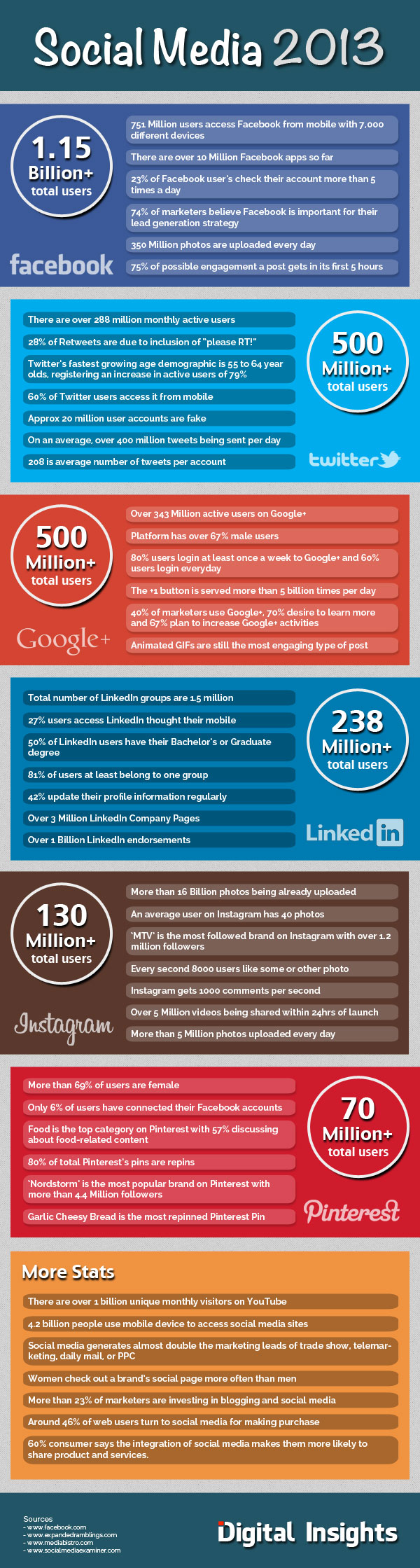 Social Networks 2013